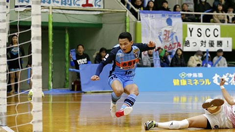 Thái Huy lập công, đội futsal của Nhật Bản tiến gần đến chức vô địch